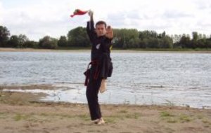 Cours de Kung Fu en extérieur