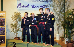 Les résultats de l'école Cuu Long Vo Dao du grand Ouest lors de la Coupe Quach Van Kê 2016