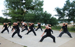 Cours de Qi Gong et de Kung Fu en extérieur