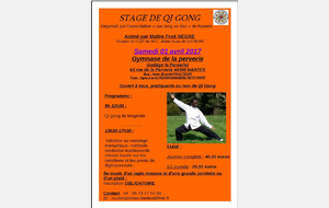 Stage de Qi Gong