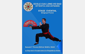 Stage Eventail samedi 1er Février 2020