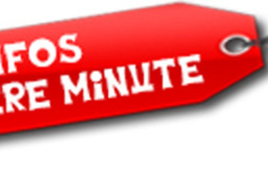 Infos de dernière minute !