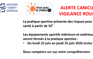 Alerte canicule !