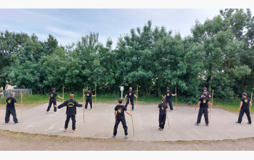 Cours en extérieur !