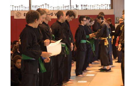 Passage des grades de l'école Cuu Long Vo Dao 2014