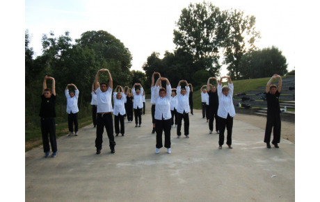 Cours de Kung Fu en extérieur 