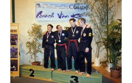 Les résultats de l'école Cuu Long Vo Dao du grand Ouest lors de la Coupe Quach Van Kê 2016