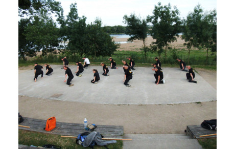 Kung Fu en extérieur
