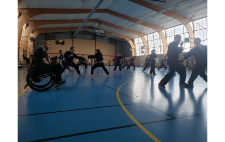 Stage de ligue pays de la Loire des Arts Martiaux Vietnamiens le 19 Février 2022