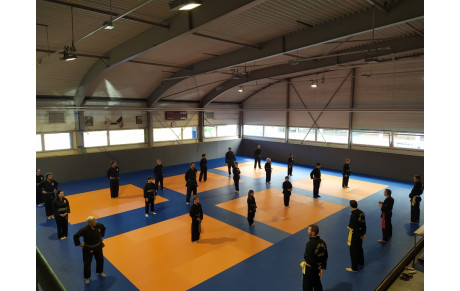 Remise des Cap et des nouvelles ceintures !