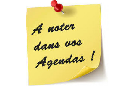 Infos pour les mois à venir