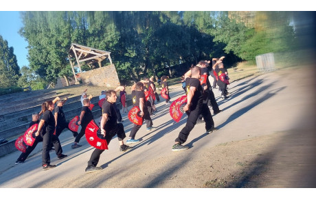 Cours en extérieur !