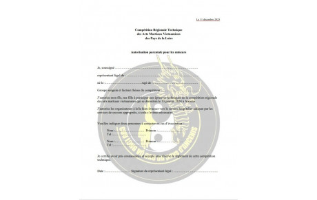 Compétition régionale technique des Arts Martiaux Vietnamiens à Ancenis