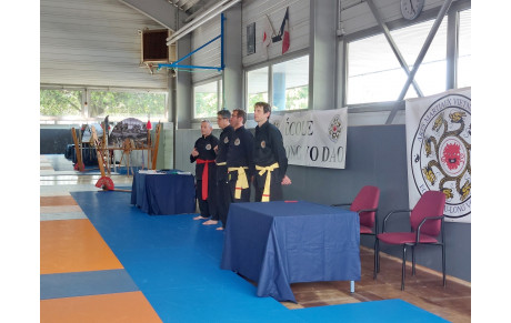 Passage des grades de l'école Cuu Long Vo Dao à Ancenis