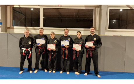 La remise des diplômes DAF et DIF