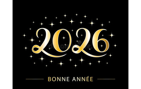 Bonne année 2026 !
