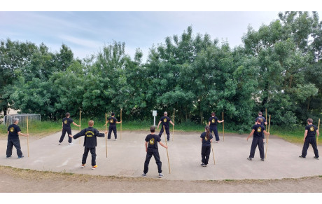 Cours en extérieur !