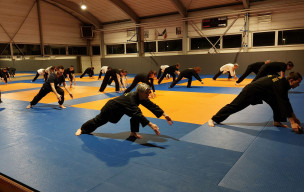 Séance de Qi Gong lundi dernier à Ancenis
